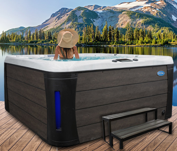 Calspas hot tub being used in a family setting - hot tubs spas for sale Lincoln