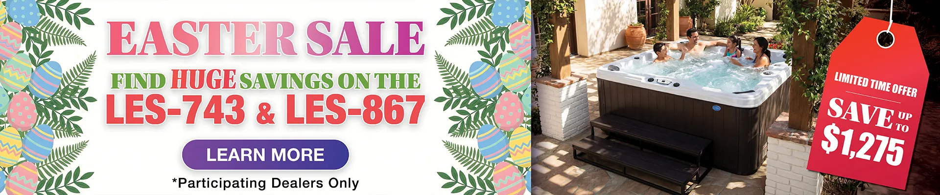 Calspas hot tub being used in a family setting - Lincoln