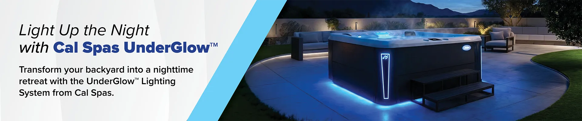 Calspas hot tub being used in a family setting - Lincoln